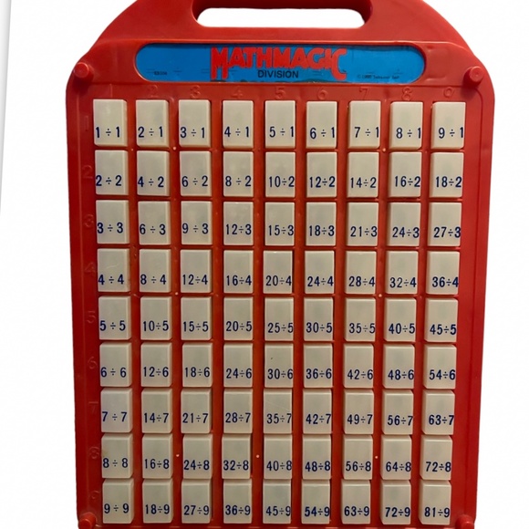 Vintage 1986 Intracon MathMagic Child Addition Subtraction Toy Home School - Picture 1 of 4